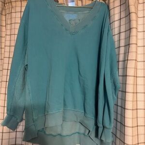 Aerie V-Neck Sweatshirt
